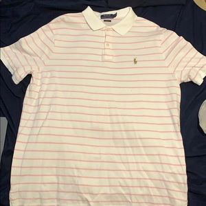 Polo Ralph Lauren Striped Classic Fit Mesh Polo